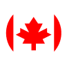 Canadian flag with no background